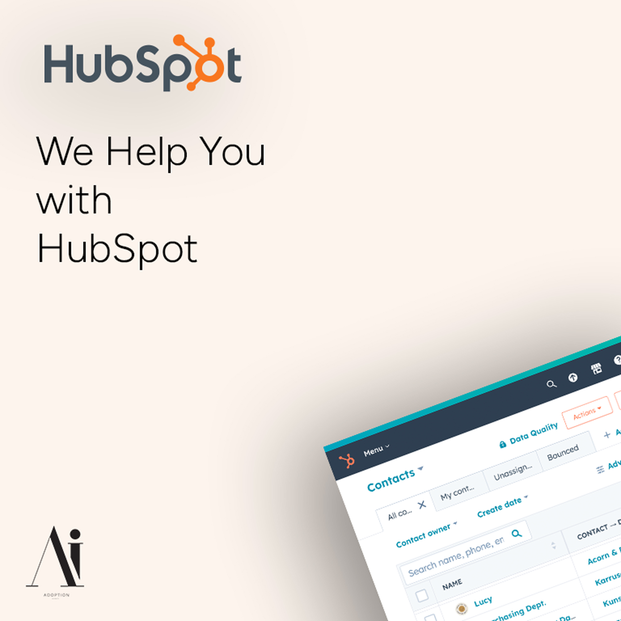 We Help You with HubSpot